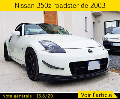 Nissan 350Z roadster phase 1 kit Nismo (année 2003)