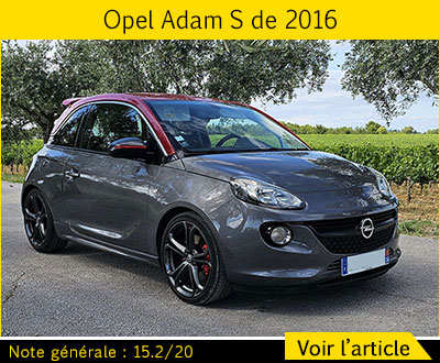 Opel Adam S 2016